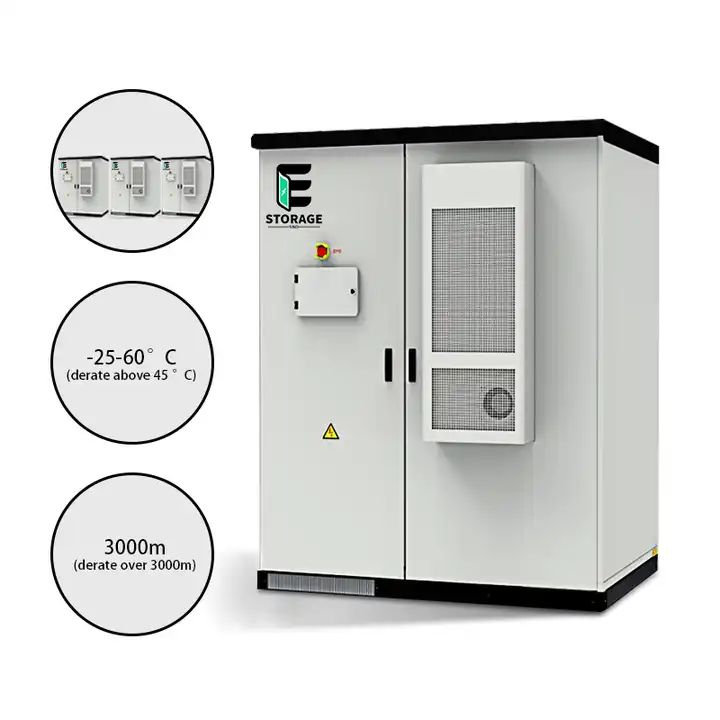 This 215kWh air cooled distributed energy storage cabinet adopts the all-in-one design, including quality battery pack, efficient BMS, high-performanc