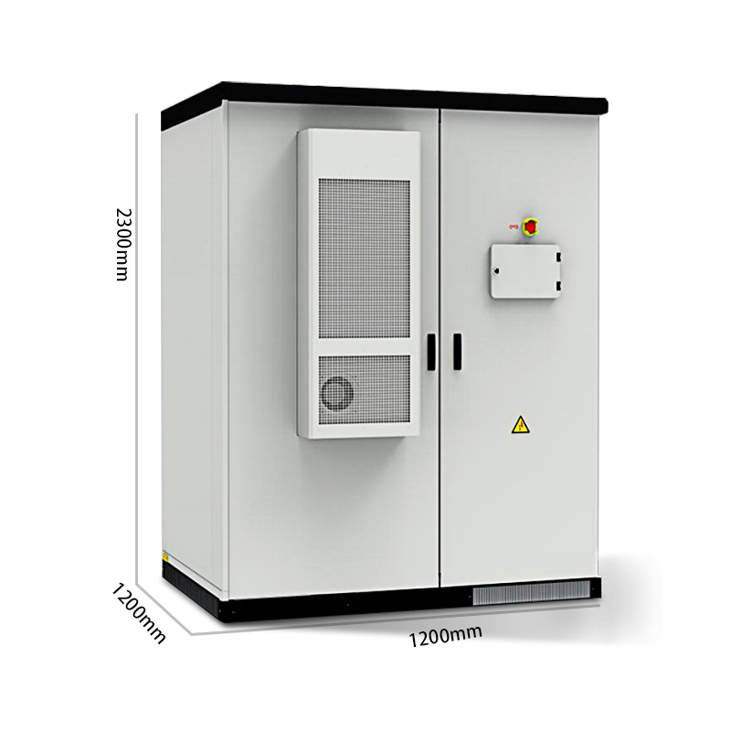 This 215kWh air cooled distributed energy storage cabinet adopts the all-in-one design, including quality battery pack, efficient BMS, high-performanc