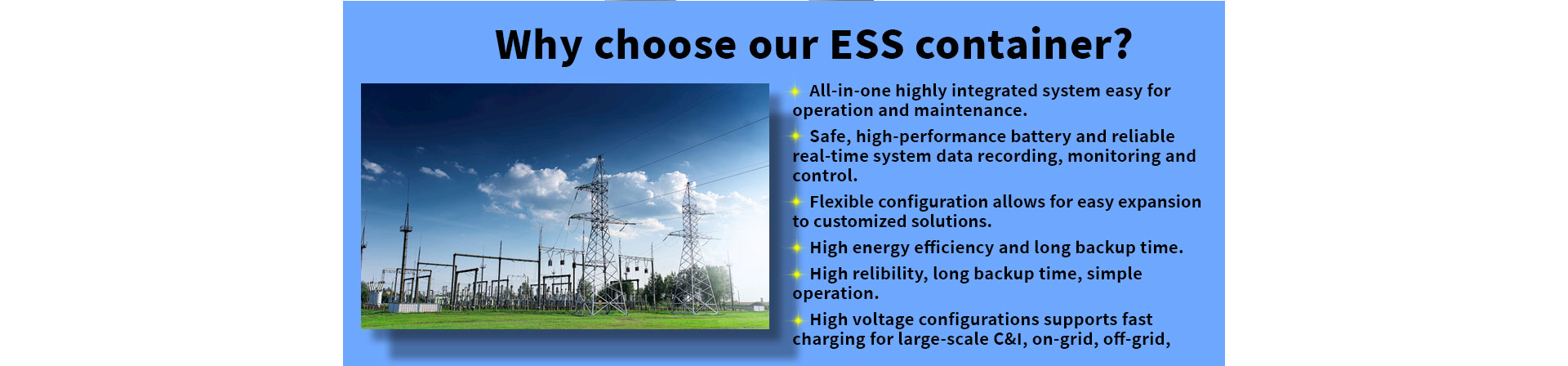 This 1.5MW 1.6MWh Sinostorage BESS all-in-one containerized energy storage system incorporates battery modules, battery management system (BMS), high 