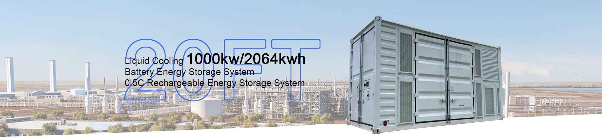 Liquid Cooling 1000kw/2064kwh Battery Energy Storage System 0.5C Rechargeable Energy Storage System  –product-Sinostorage Energy