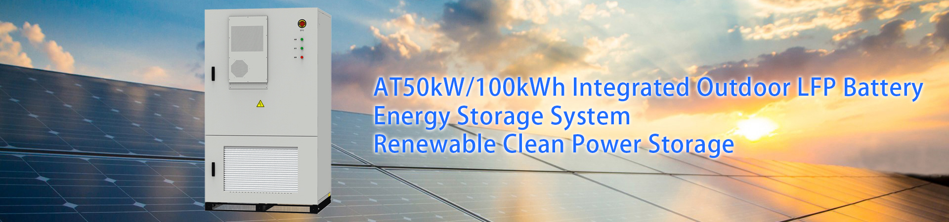 50kW 100kWh Air-cooling Commercial and Industrial Battery Energy Storage System Cabinet –product-Sinostorage Energy